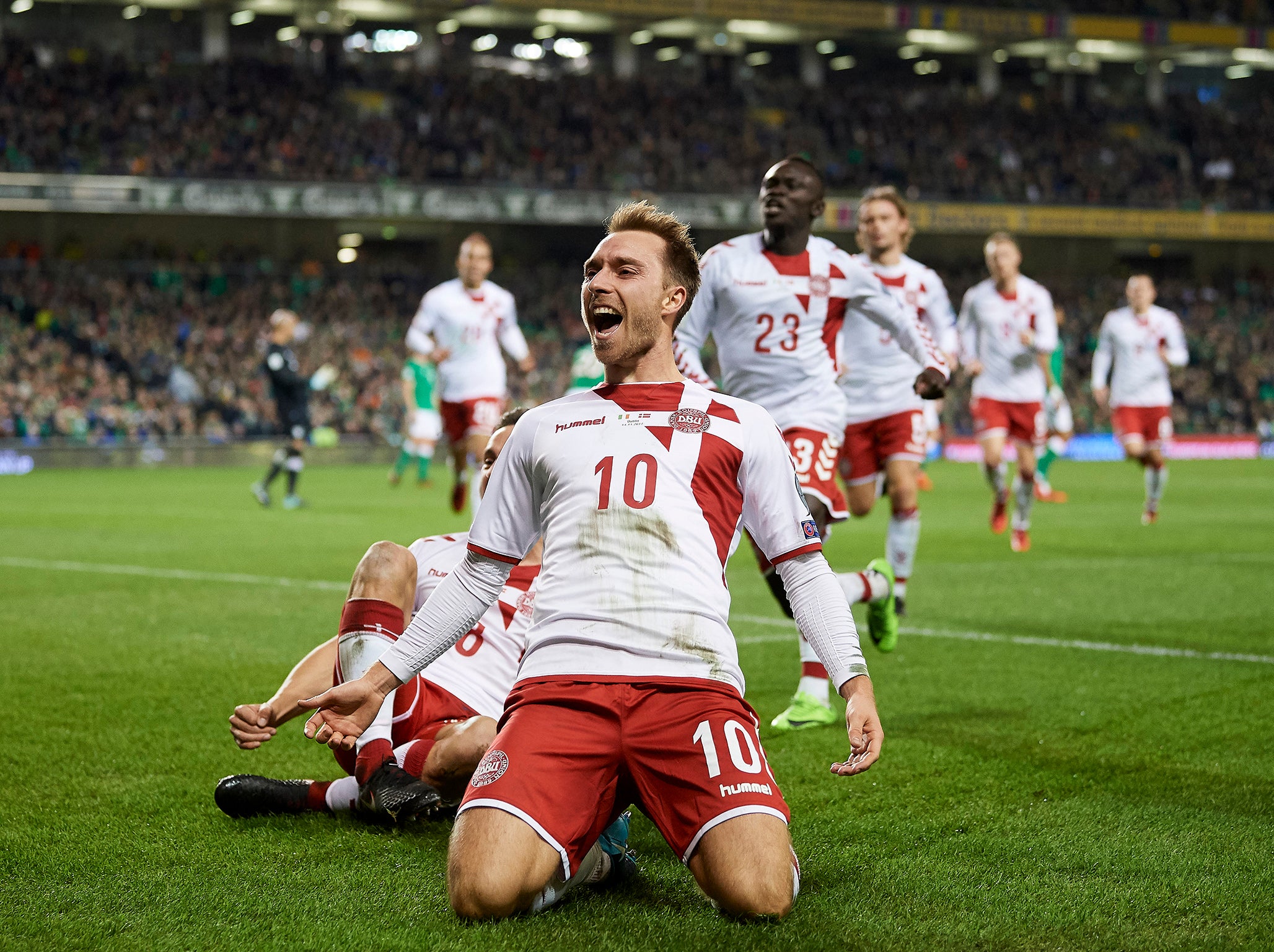 The responsibility on Christian Eriksen's shoulders is enormous