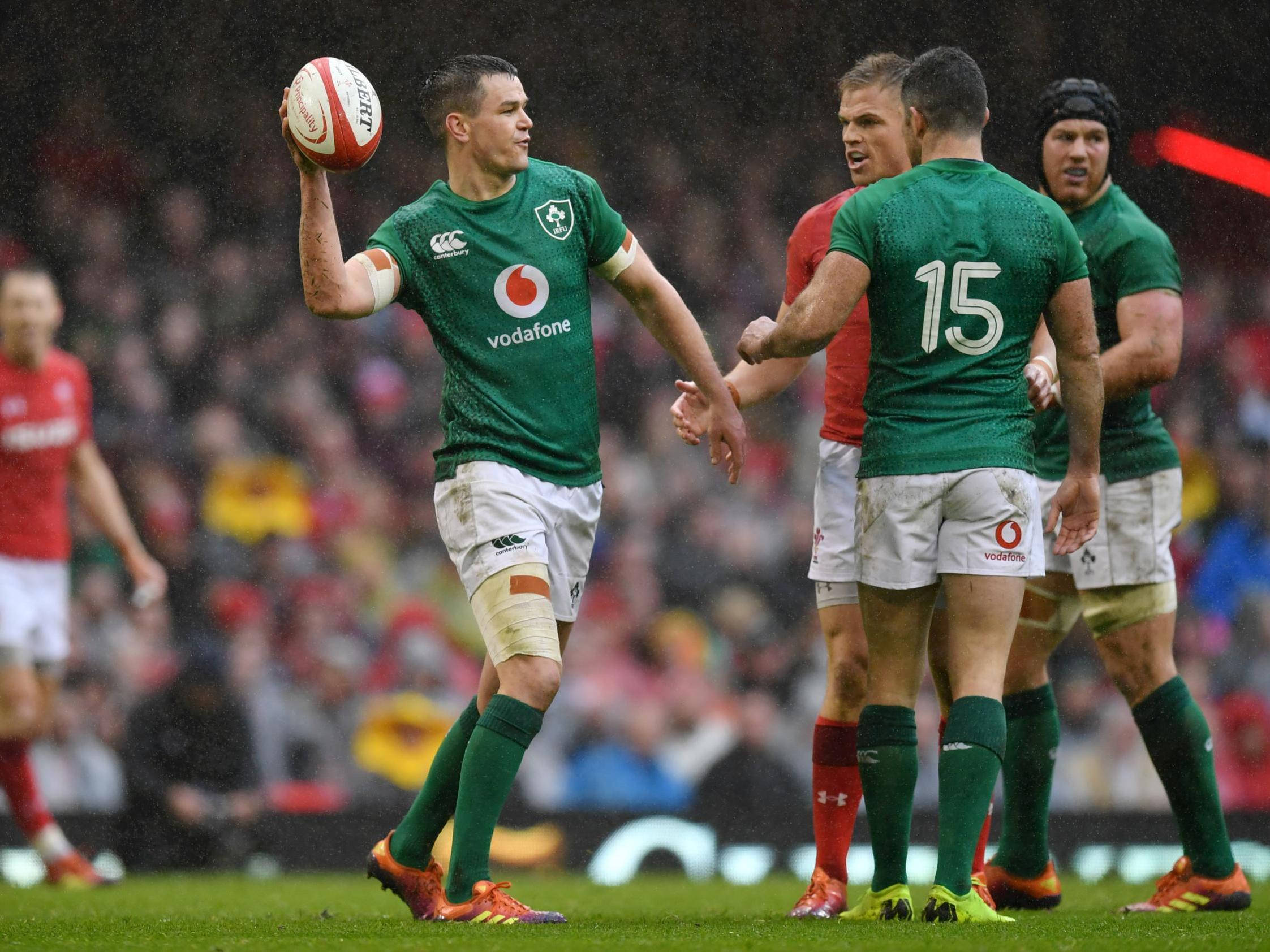 Johnny Sexton’s emotions get the better of him